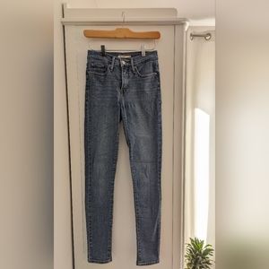 Levi's 311 Shaping Skinny Jeans Size 24 Medium Blue